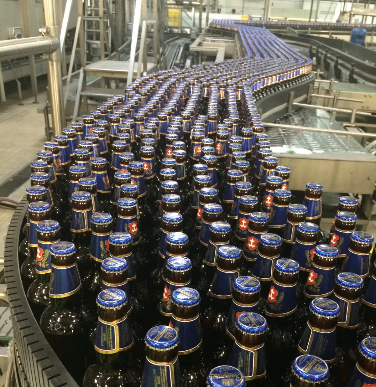 Carlsberg Ukraine brewery production line