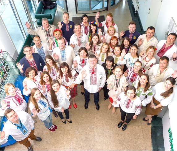 Ukrainian team and CEO